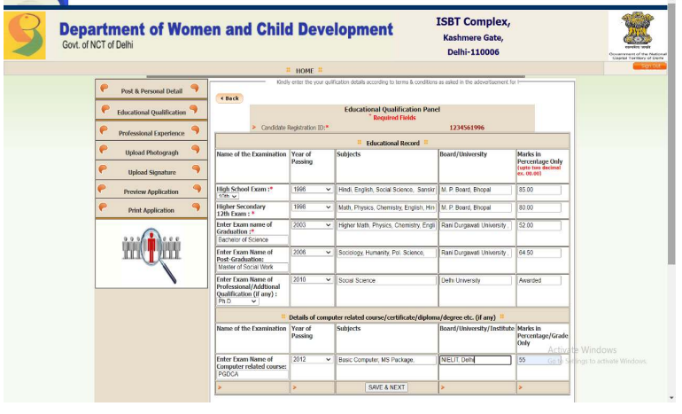 Delhi Anganwadi Bharti 2023